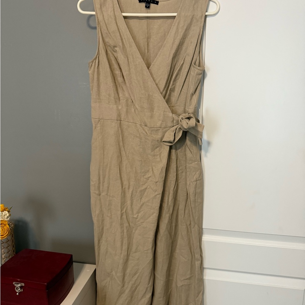 Tiana B. Tan Midi Dress